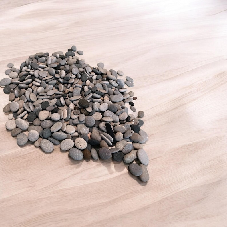 Besties, pebble and sea glass picture. For birthday or any occasion.