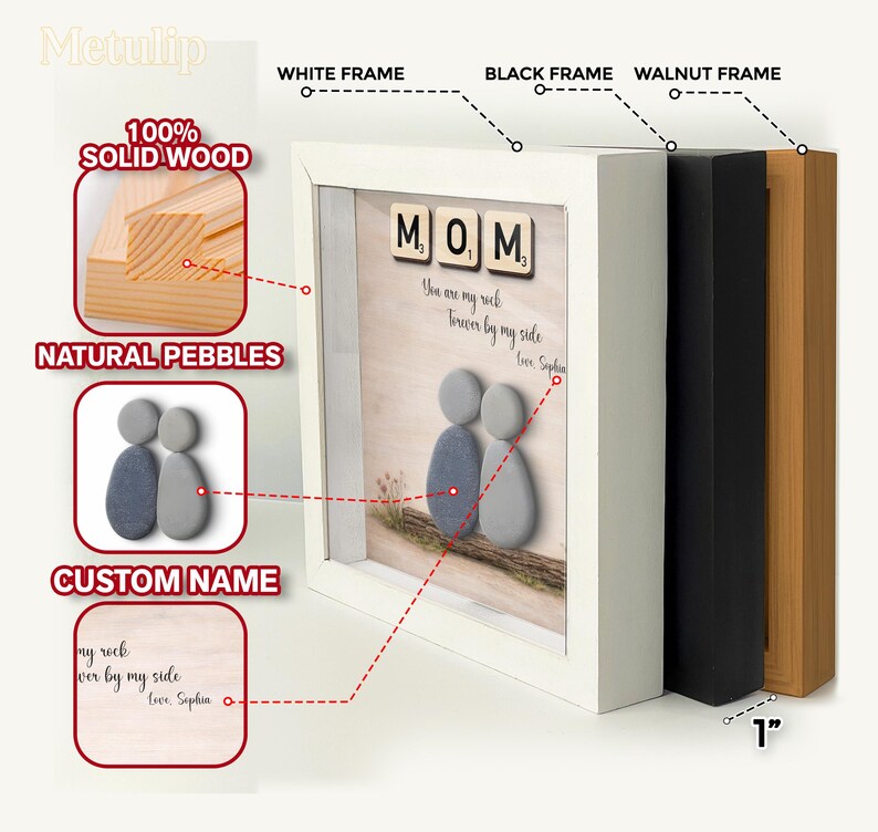 Pebble Art: Handmade Gifts for Mom
