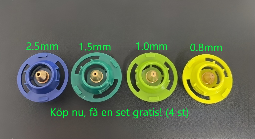 Högtrycks sladdlös färgspruta med 2 batterier