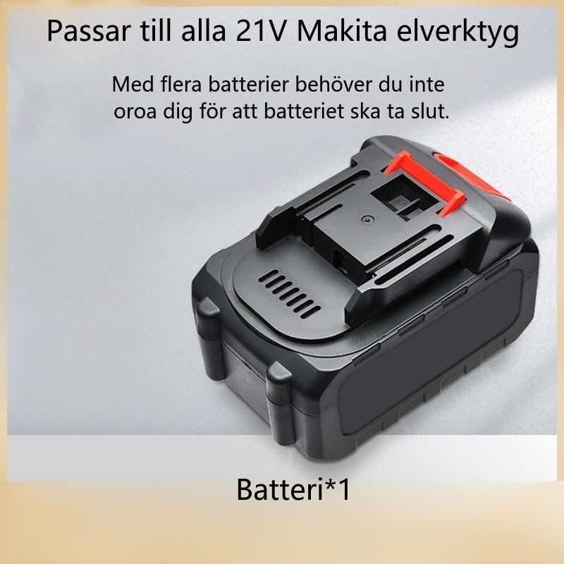 Litiumbatteri 21V4.0ah Elektrisk Prensax Motorsåg Trädgårdsverktyg Litiumbatteri