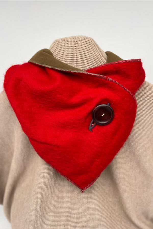 Simple Western Denim Warm Scarf