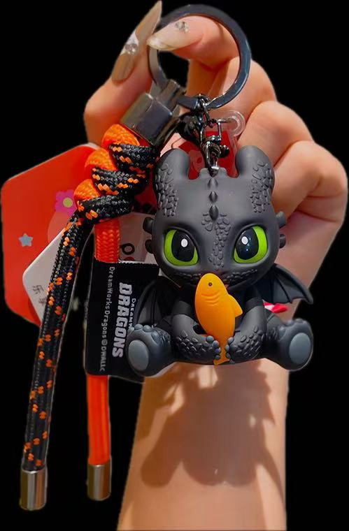 Light-Up Night Fury Keychain