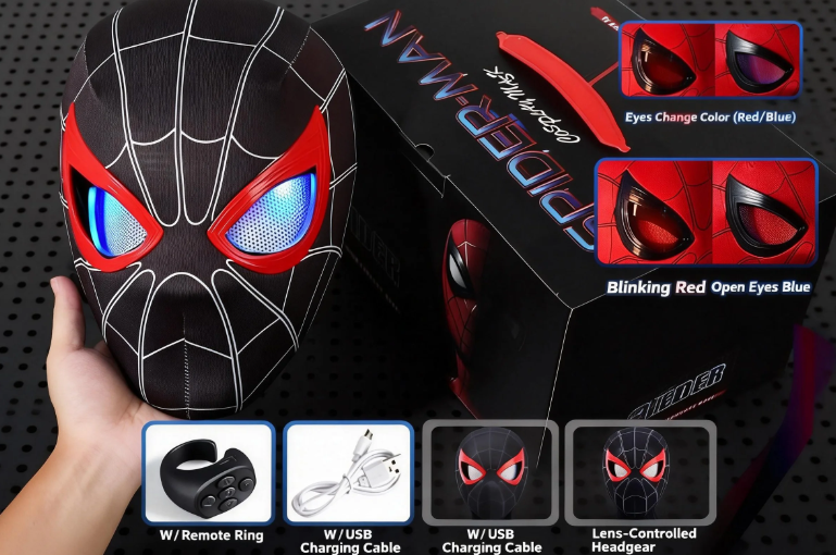 Andrew Garfield TASM 2 Symbiote Spidey Mask