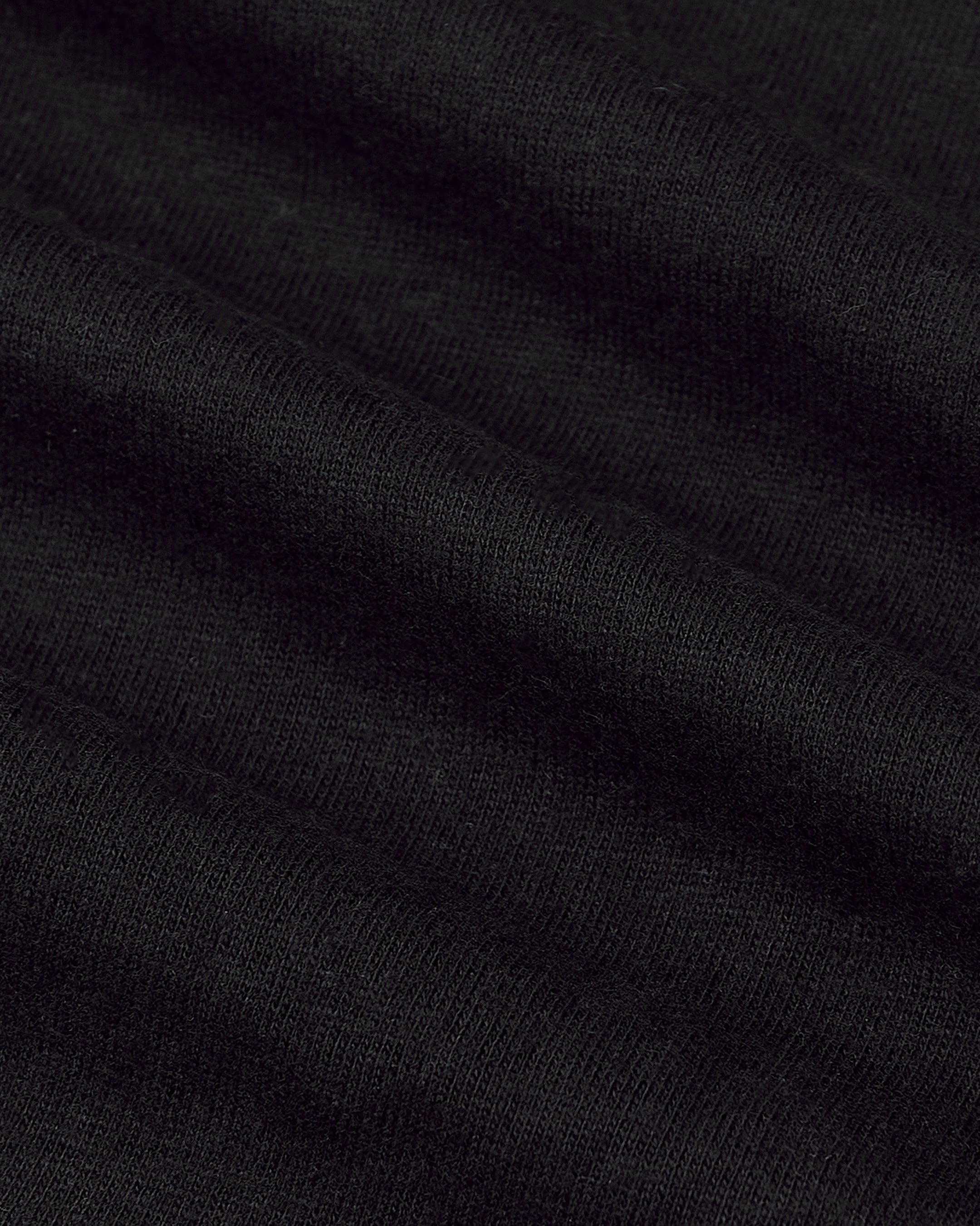 Close-up of black fabric with visible texture