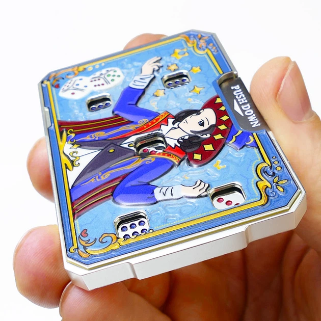 Zinc Alloy Dice EDC Fidget Toy Exquisite Decompression Toy ADHD Anti-anxiety Toy Suitable for Office & Party Gatherings