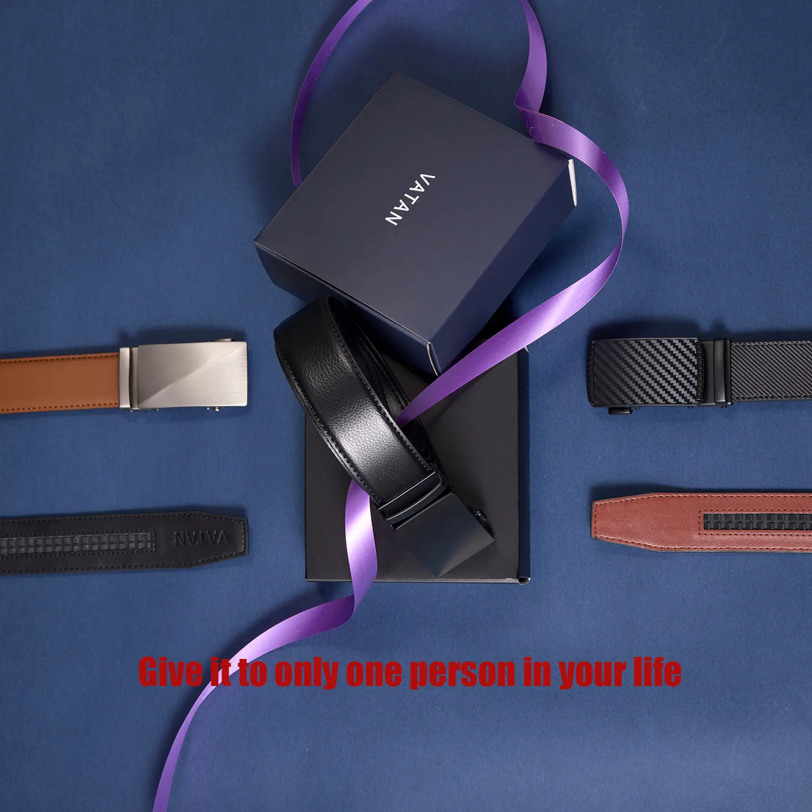 【Flash Sale】Men's Cowhide Elastic Adjustable Waist Leather Belt, Modern Easy-Release Ratchet Buckle, Elegant Design for Dress & Casual Wear, Men's Accessories, Gifts for Boyfriend, Gift Box Included, Leather Belts, Adjustable Waist Belt