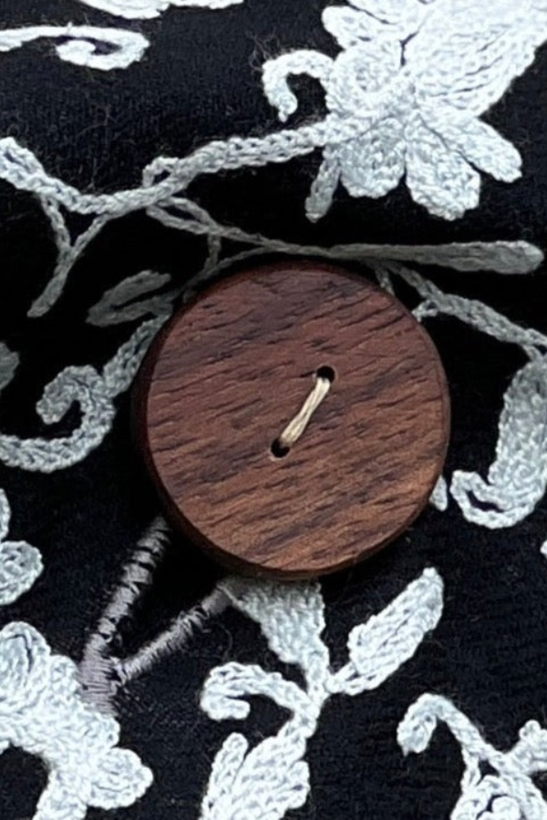 Western Printed Denim Warm Scarf