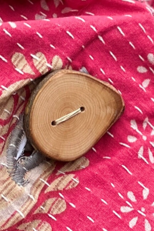 Western Printed Denim Warm Scarf