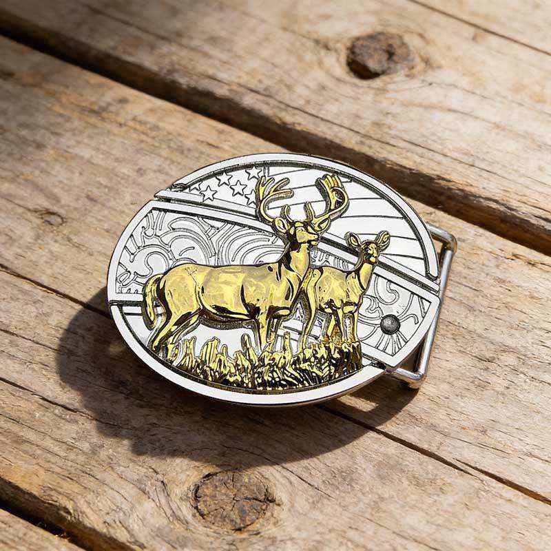 Two-color Buckle with Block