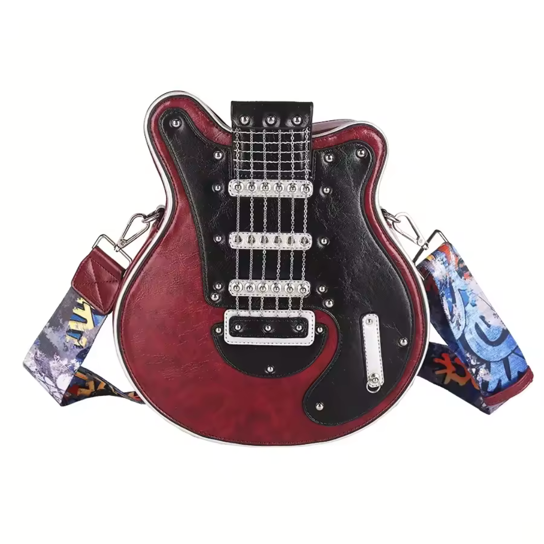 Guitar-Shaped Bag