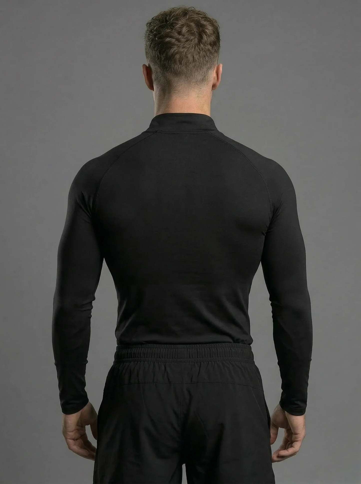 Fitted Performance Quarter Zip Compression