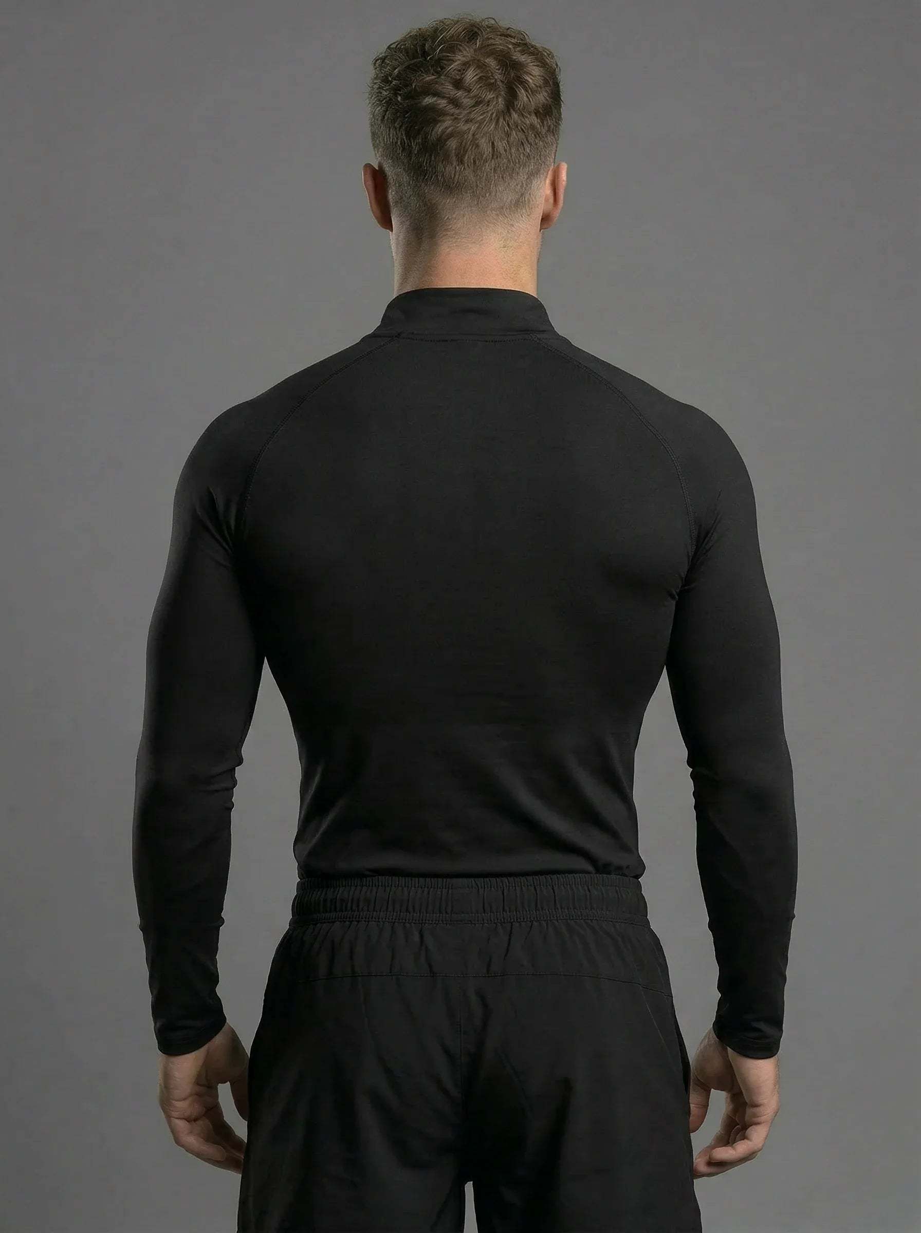 Fitted Performance Quarter Zip Compression