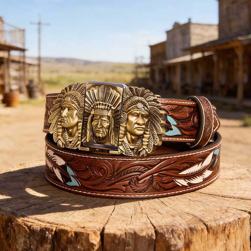 T-Detachable Lighter - Feather Belt