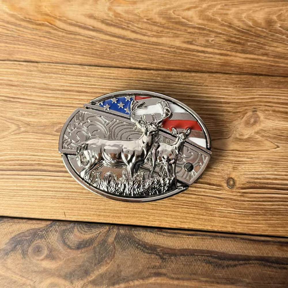 Two-color Buckle with Block