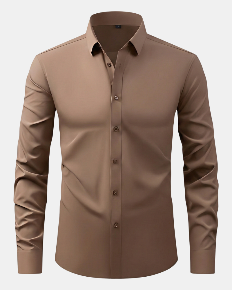 （Buy 2 Get 1 Free）Men's stretch executive shirt