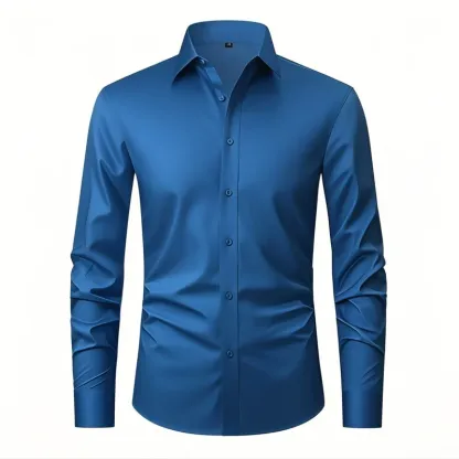 （Buy 2 Get 1 Free）Men's stretch executive shirt