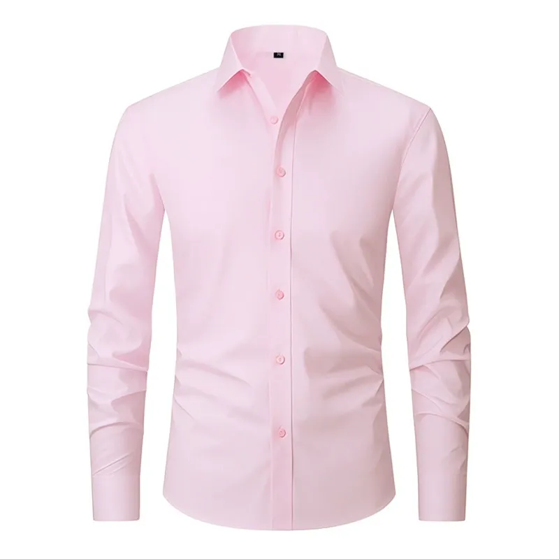 （Buy 2 Get 1 Free）Men's stretch executive shirt