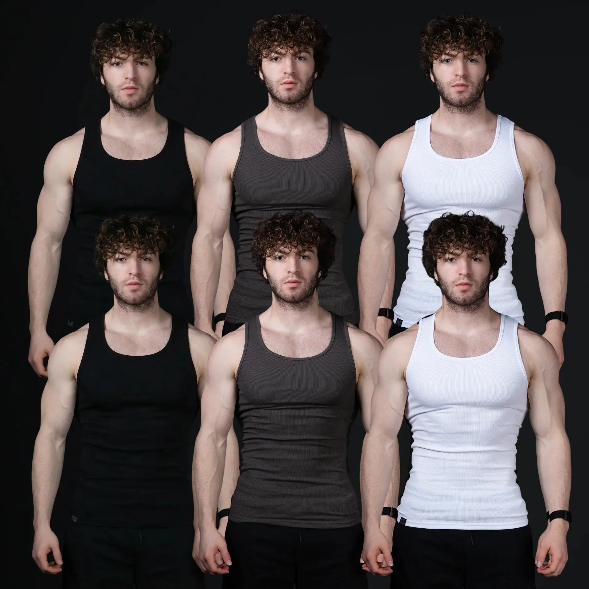 EKKO Beaters Tank Top - True To Size | 370+ GSM | Cotton and Spandex