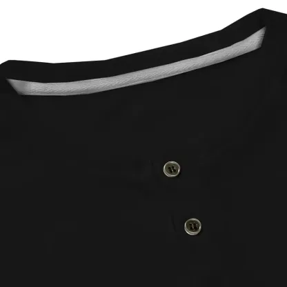 JMIERR Men's Slim Fit Henley T-Shirt