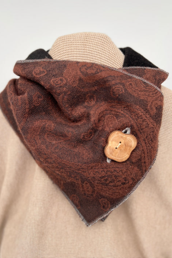 Simple Portland Western Denim Warm Scarf