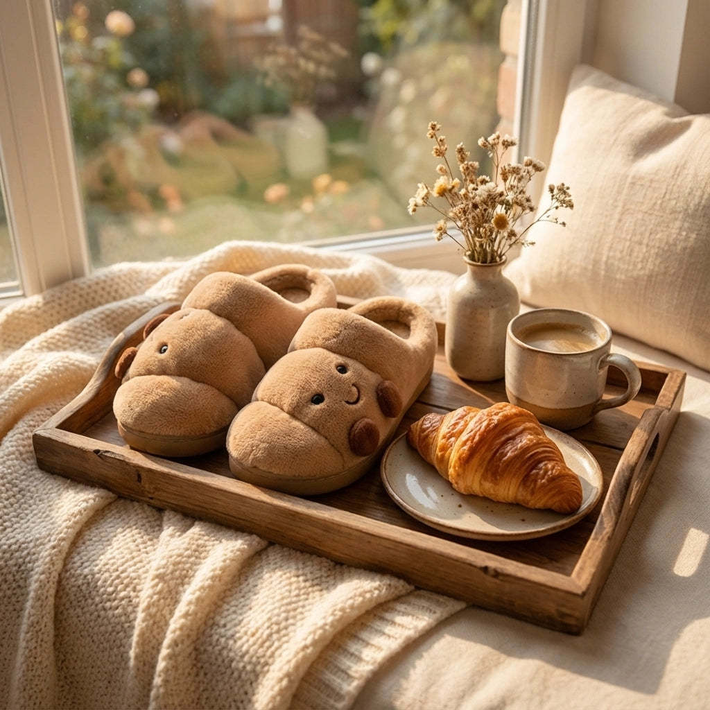 Croissant Slippers