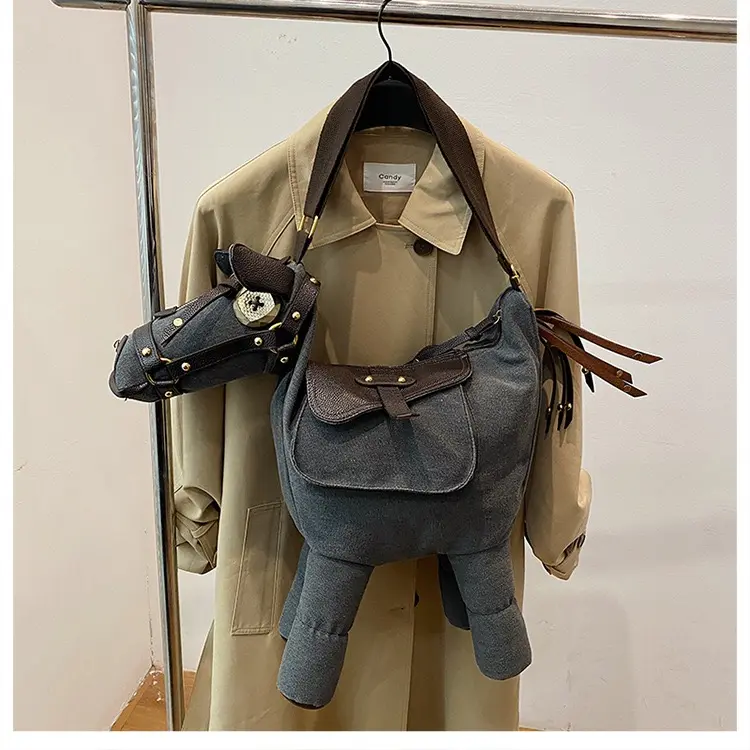 Unique Horse Bag with Large Capacity Stylish Functional Design Perfect for Everyday Use Ideal Gift for Christmas and Birthdays，