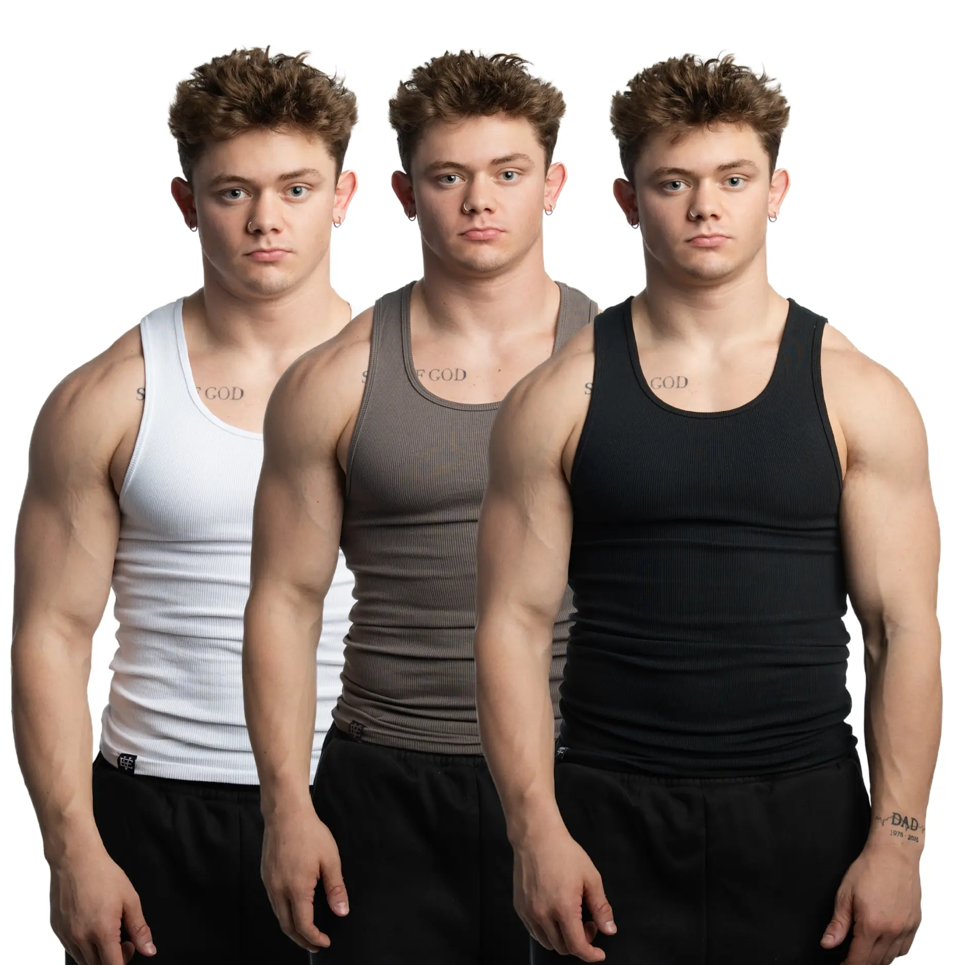 EKKO Beaters Tank Top - True To Size | 370+ GSM | Cotton and Spandex