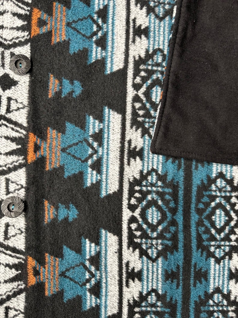 Women's Regal Western Aztec Warm Neck Hood