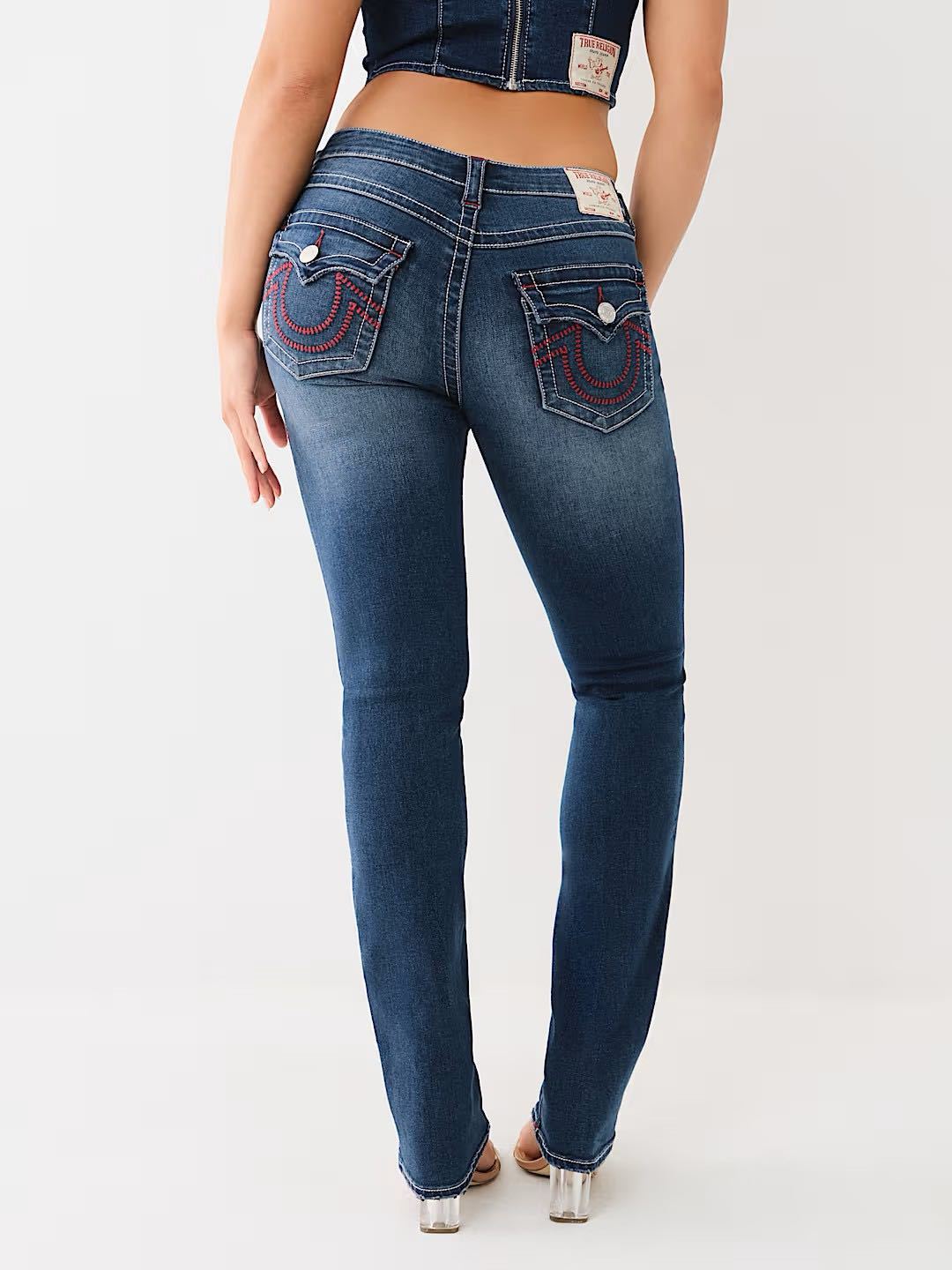 Mid-Rise Super T Flared Jeans