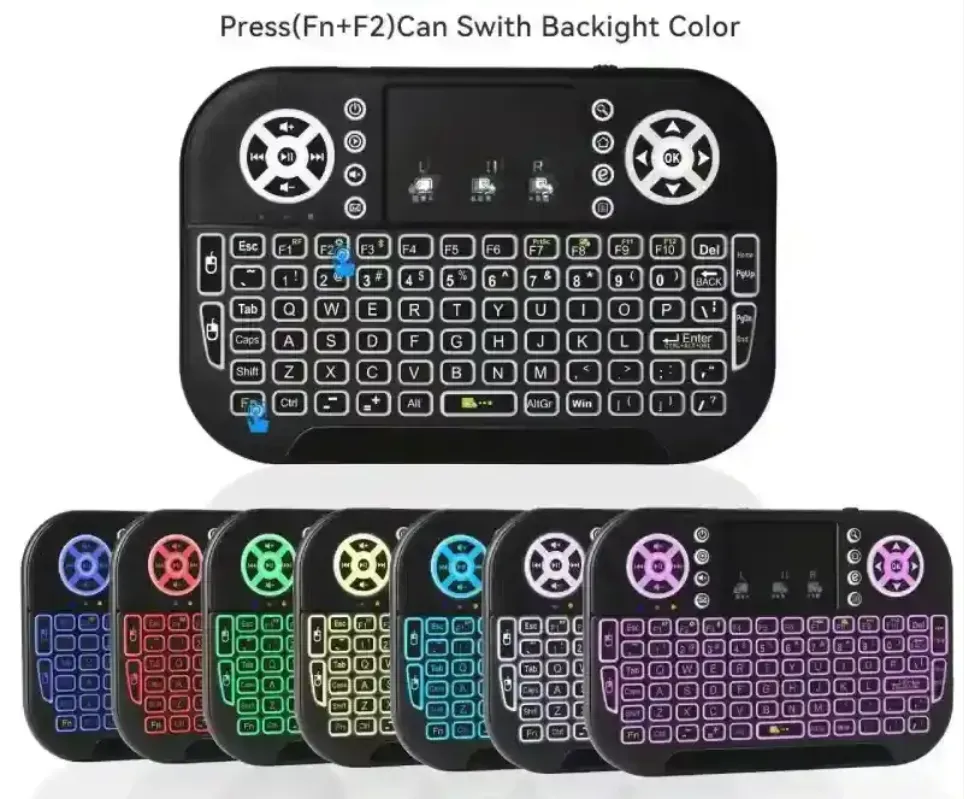 Mini Wireless Keyboard with Touchpad