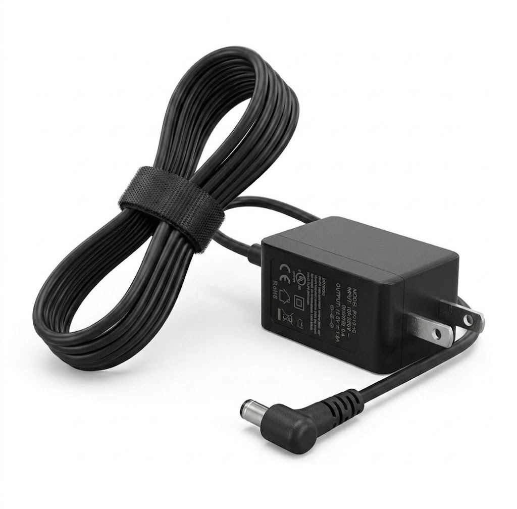 Official Vseebox Replacement Power Cord & Adapter (For V5 Pro, V6 Plus, V6 Max, V6 Pro)-Vseebox Official Shops