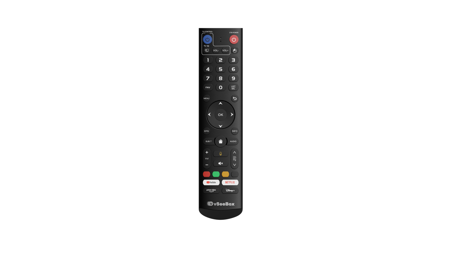 vSeebox V5 Pro Bluetooth Voice Remote Control