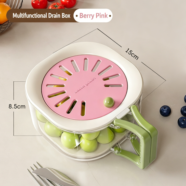 Multifunctional fruit washing bowl