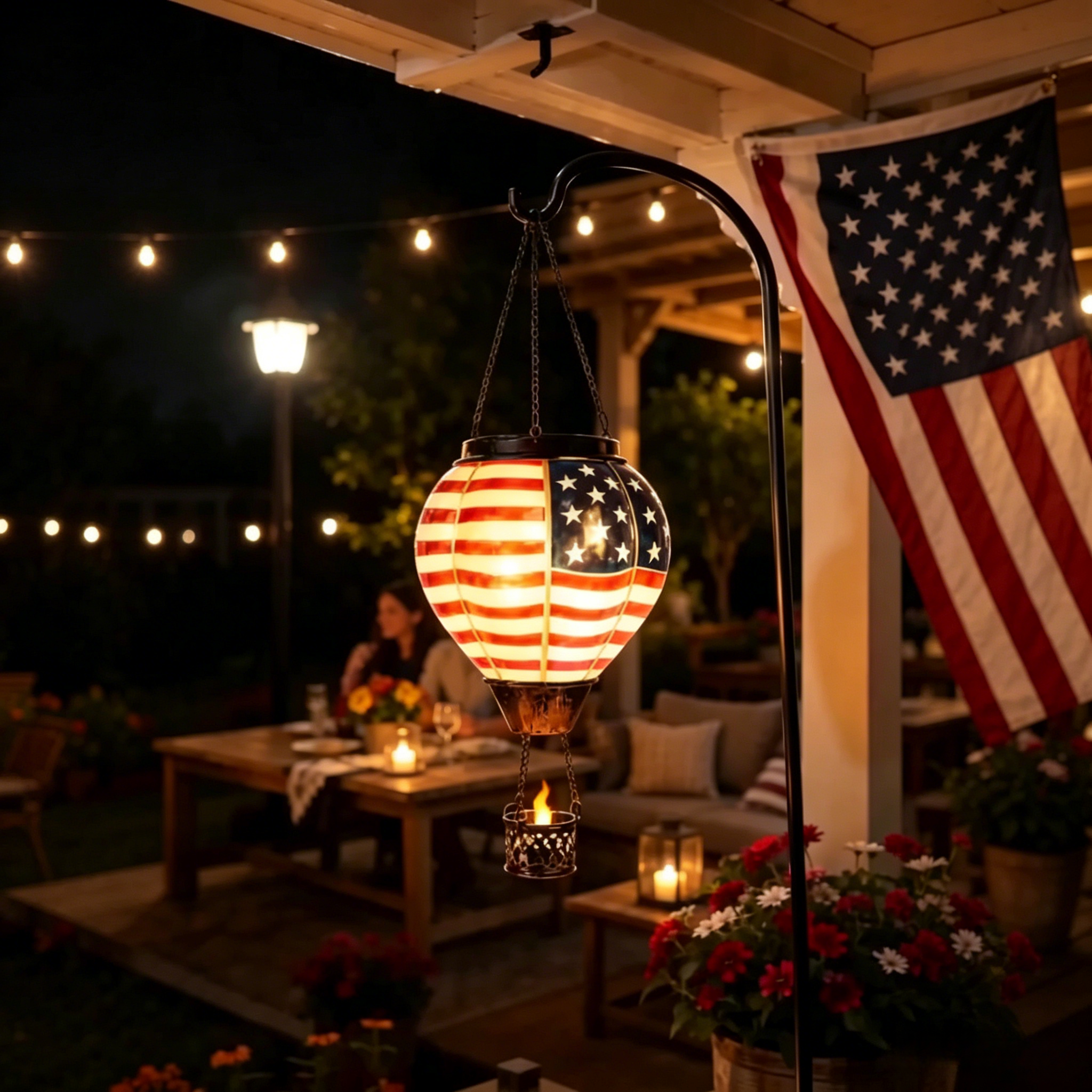 ✨250th Anniversary Solar Hot Air Balloon Lantern