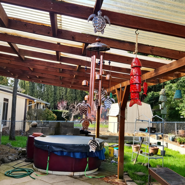 🐢 Vintage Turtle Wind Chime