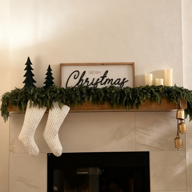 🎅⛄2025 Christmas Real-Touch Artificial Cedar Garland