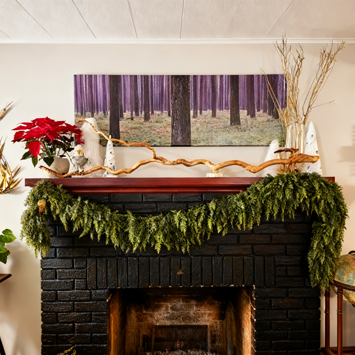 🎅⛄2025 Christmas Real-Touch Artificial Cedar Garland