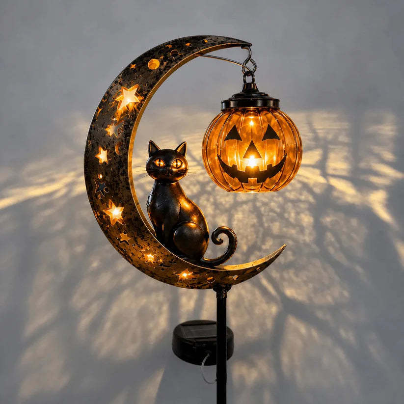 🎃 Spooky-Cute 33" Solar Halloween Garden Stake Light (40% OFF)