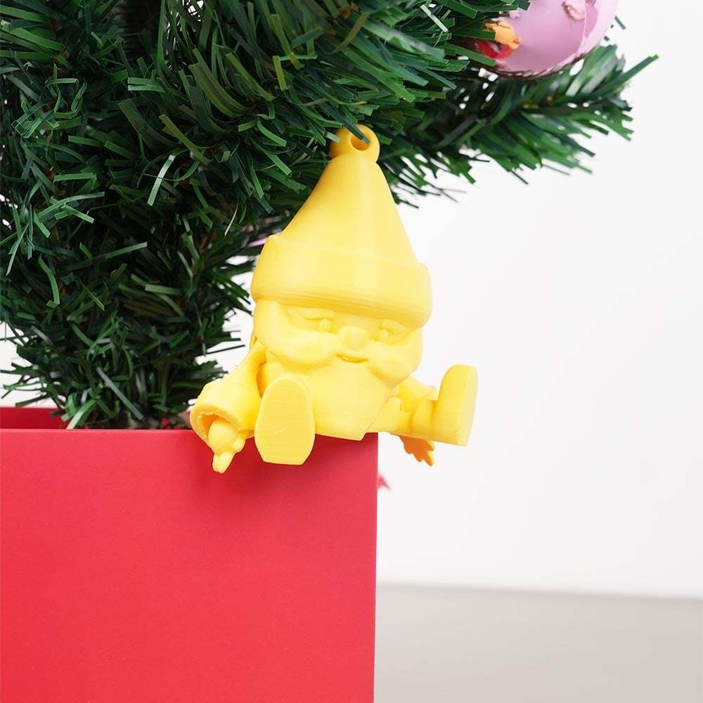 🎄 3D Printed Christmas Tree Ornament Set Gift Pack