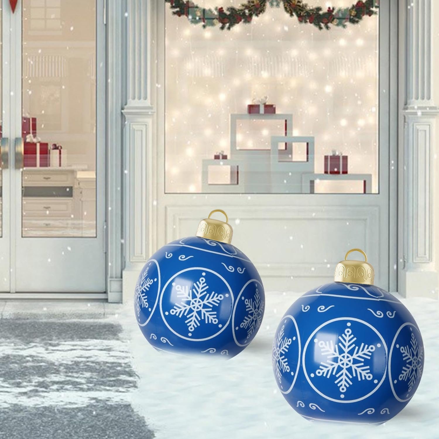 🎄Outdoor Christmas PVC inflatable Decorated Ball