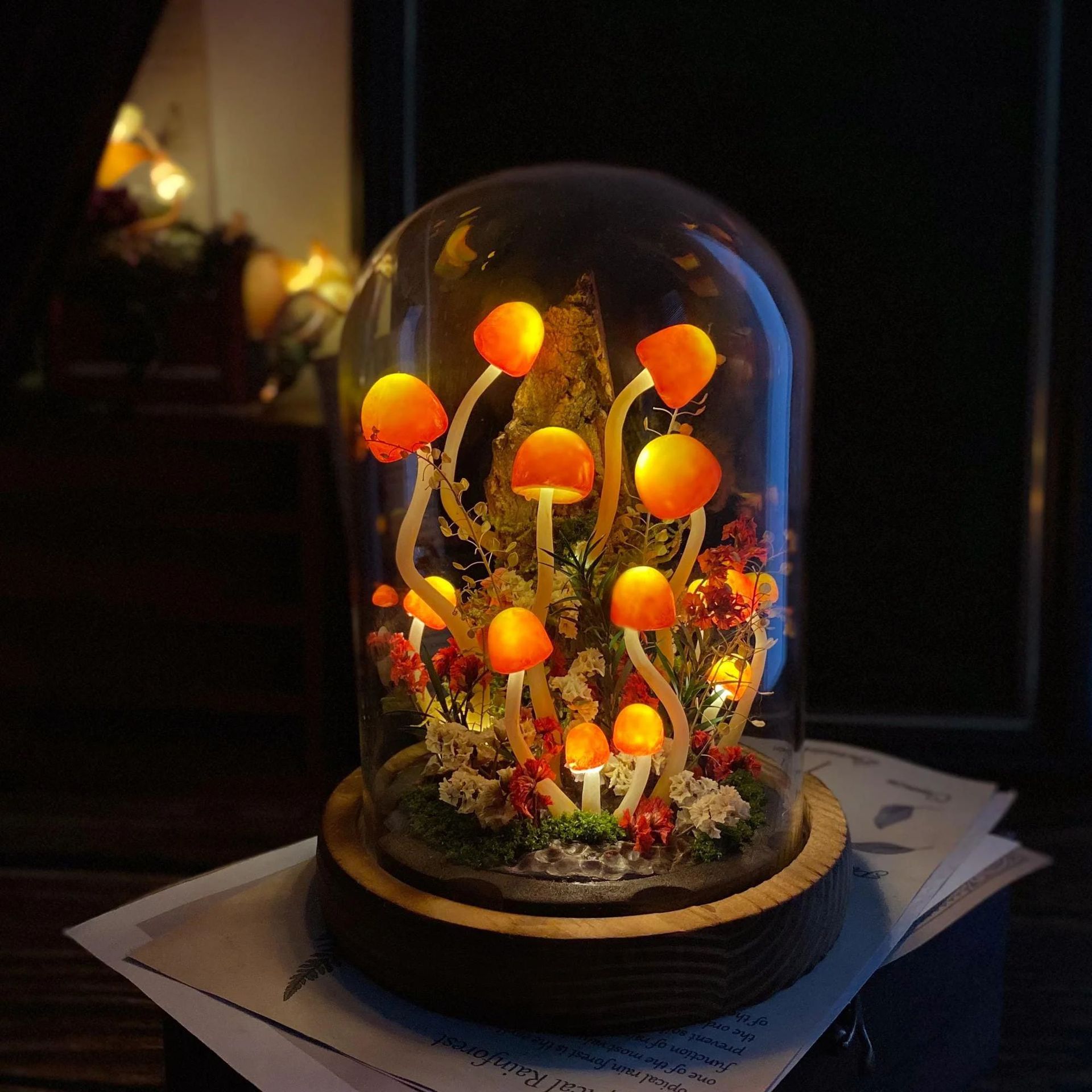 ✨Enchanted Forest Mushroom Lamp🔮