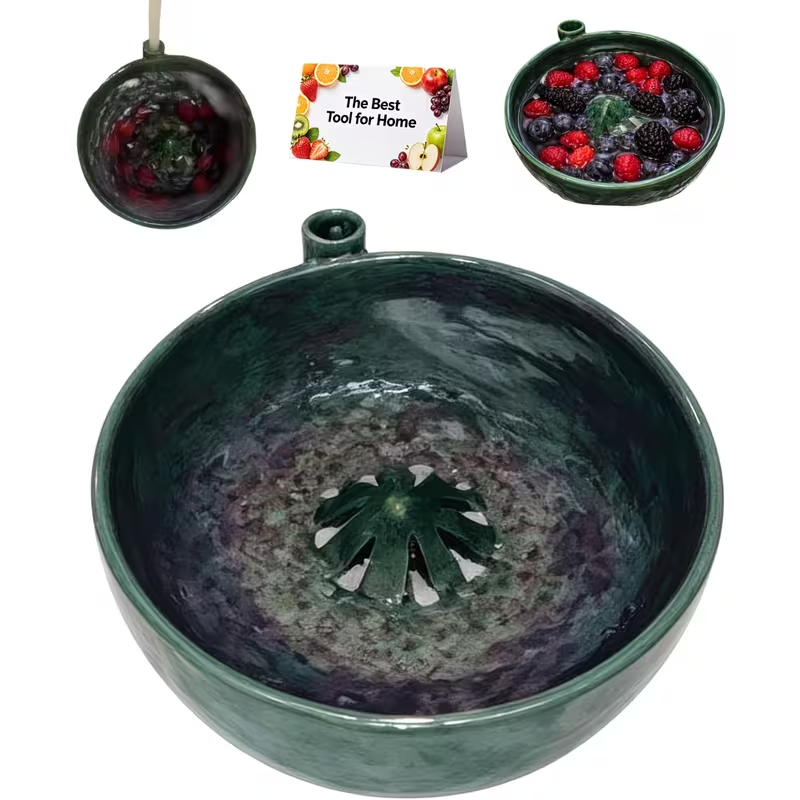 Self Spinning Berry Washing Bowl | Automatic Fruit Washer