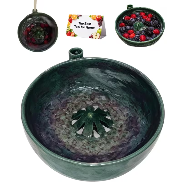 Self Spinning Berry Washing Bowl | Automatic Fruit Washer