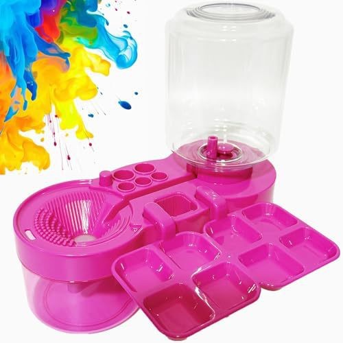 Multi-functional paintbrush cleaner🎨🖌️