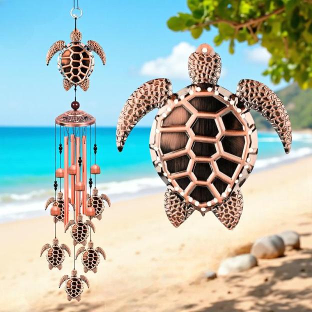 🐢 Vintage Turtle Wind Chime