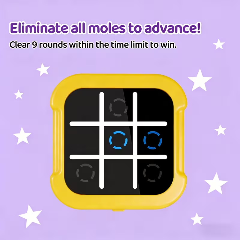 Tic-Tac-Toe Game 3-in-1 Handheld Games