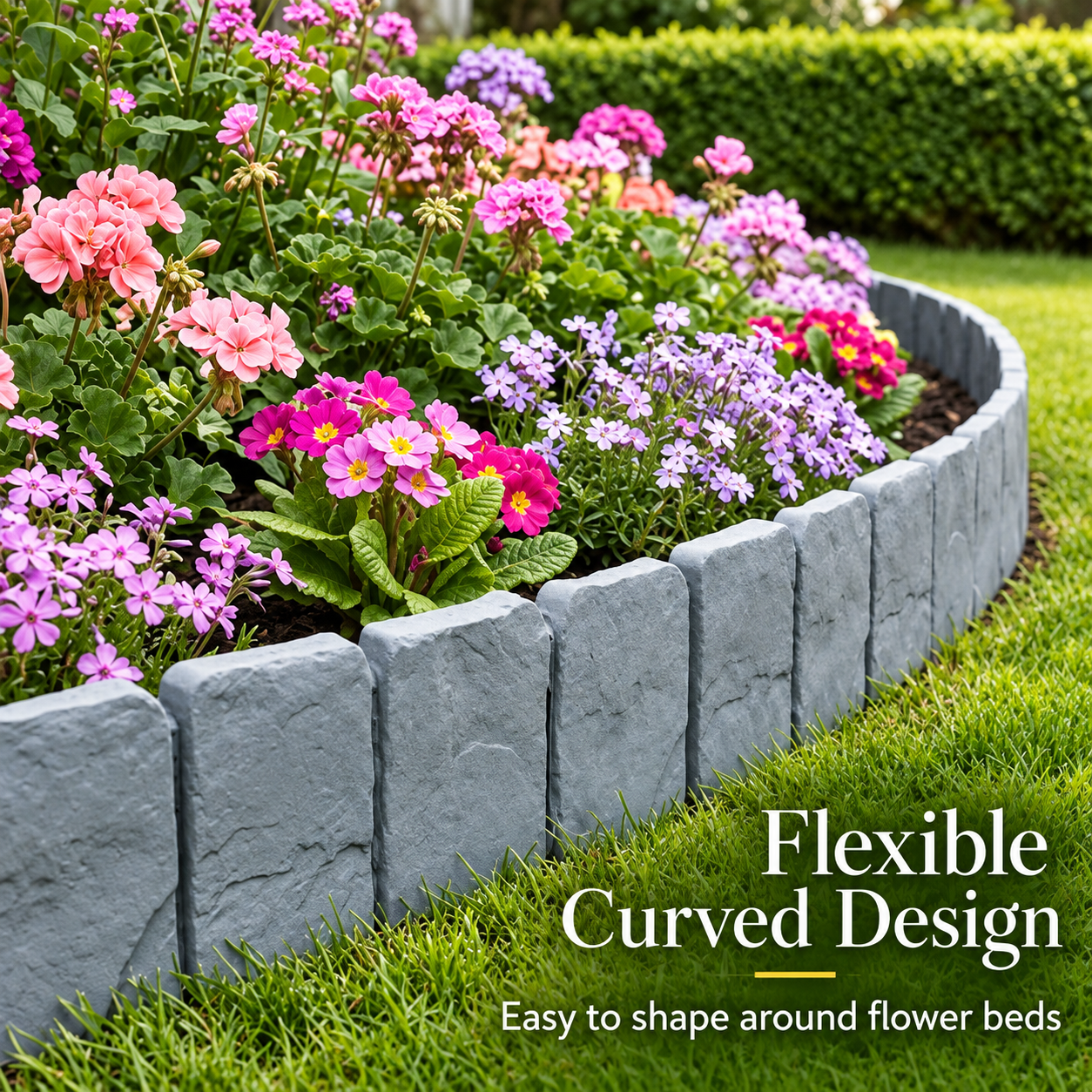 🏡2026 HOT SALE🥳💞50K+ SOLD!🌿✨ 50% OFF! Faux Stone Garden Edging Border! ♻️