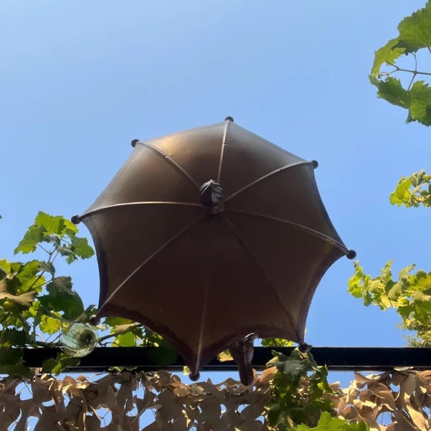 Umbrella-Shaped Outdoor Hanging Bird Feeder & Bath Tray🐦