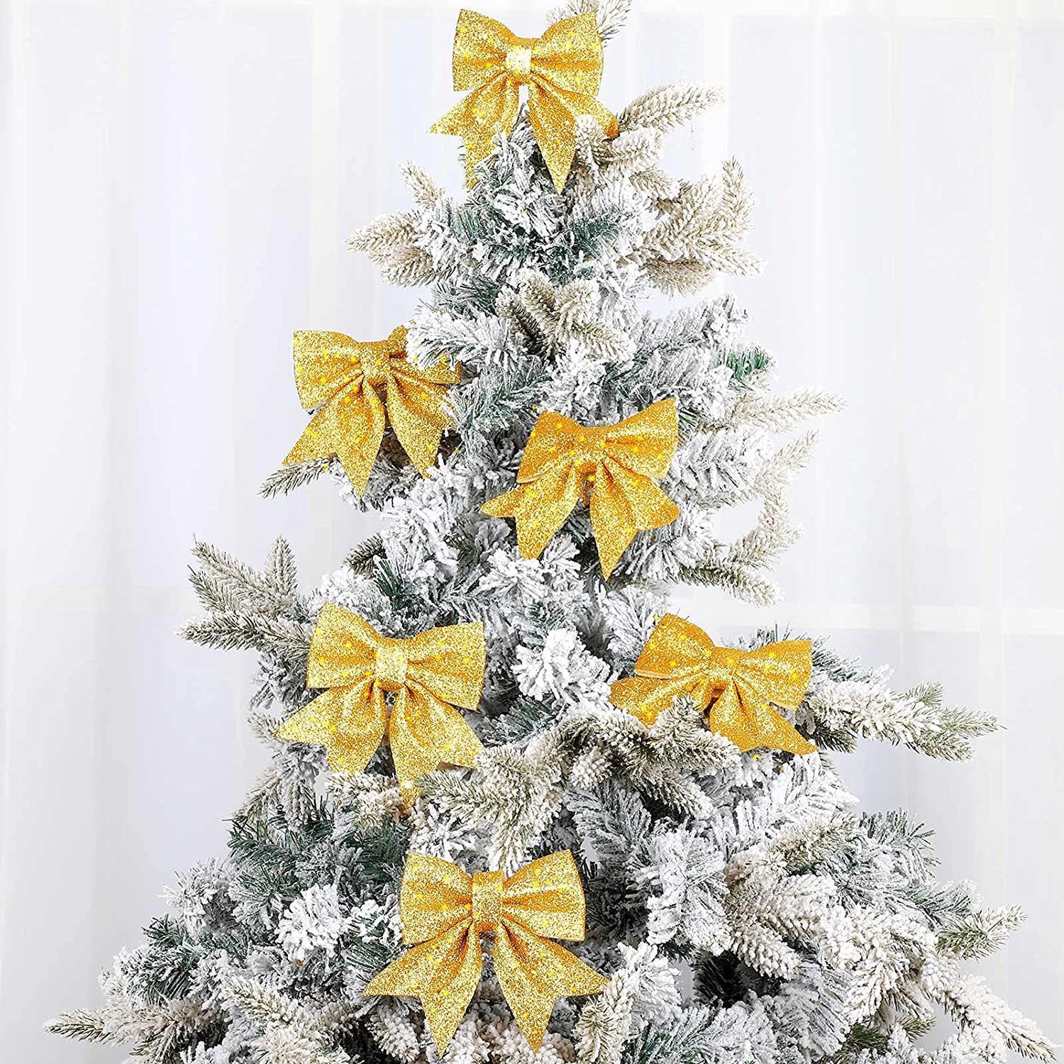 🎄Christmas Tree Bow 3-Color Ribbon Ornament🎀