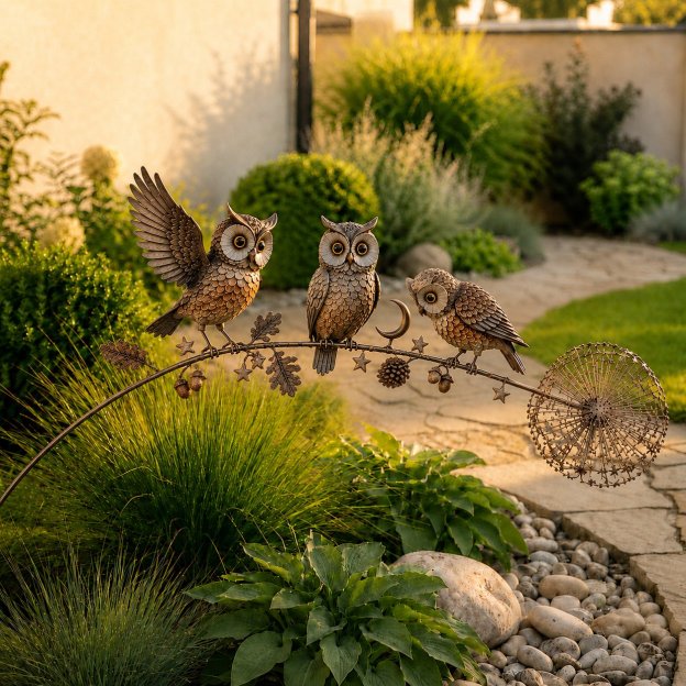 🕊️Robin Memorial Garden Stake – “Loved Ones Are Near”❤️